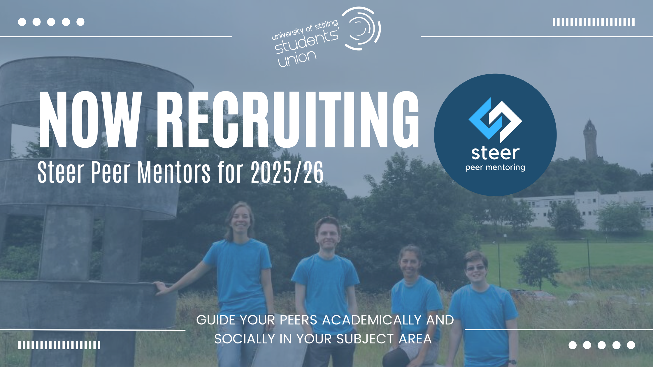 Now recruiting peer mentors